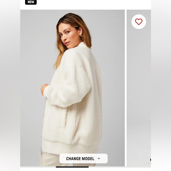 Jackets & Blazers - FABLETICS Cozy Shearling like bomber jacket USXL